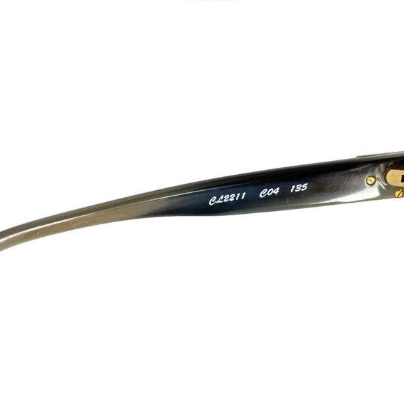 Chloé Sunglasses CL2211 C04 Green Oversized Y2K with Box Pre-Owned - Picture 9 of 10